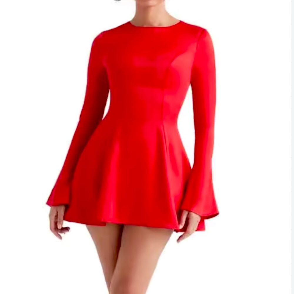 House of CB Sacha Bell sleeve dress